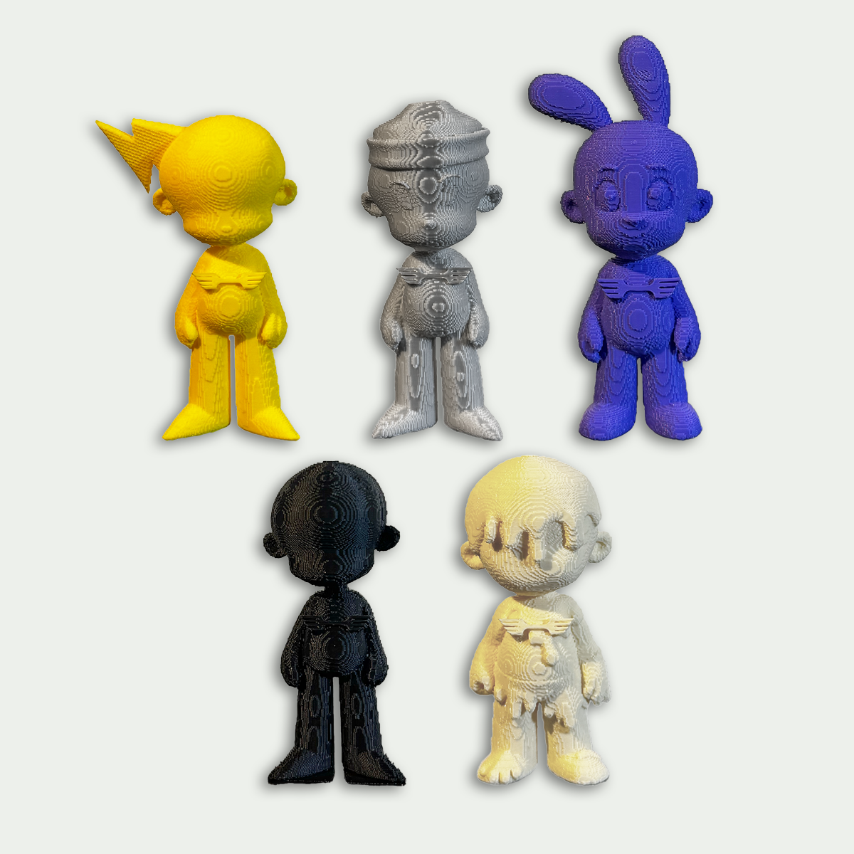 MYSTERY BOX ART TOYS (3Pzas)